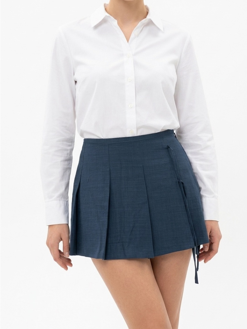 NWT🤩 |•SINCERELY JULES•| Pleated Skirt w/ Shorts / Skort Size Large